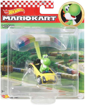 Hot Wheels Mario Kart Yoshi (Sports Coupe) - Super Retro