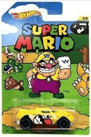 Hot Wheels Super Mario Wario (RD - 08) - Super Retro