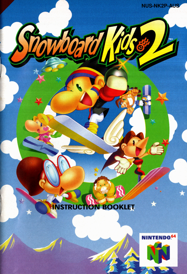 Manual - Snowboard Kids 2 - N64