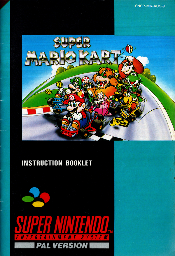 Manual - Super Mario Kart - SNES