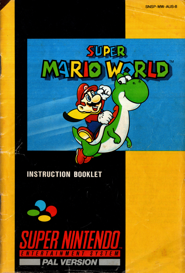 Manual - Super Mario World - SNES