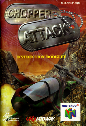 Manual - Chopper Attack - N64