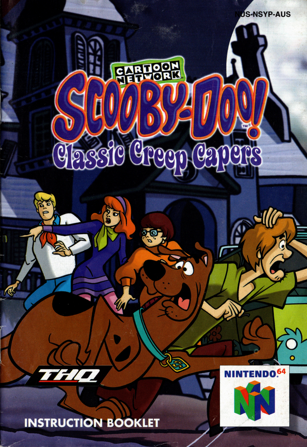 Manual - Scooby-Doo! Classic Creep Capers - N64