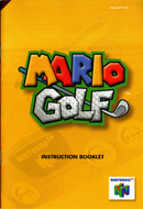 Manual - Mario Golf - N64