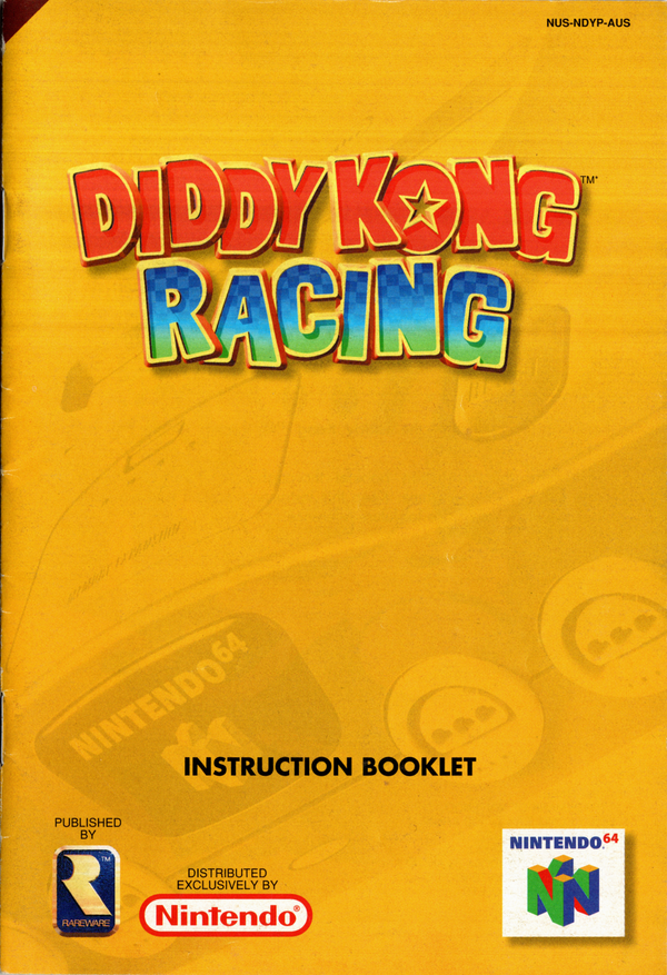 Manual - Diddy Kong Racing - N64