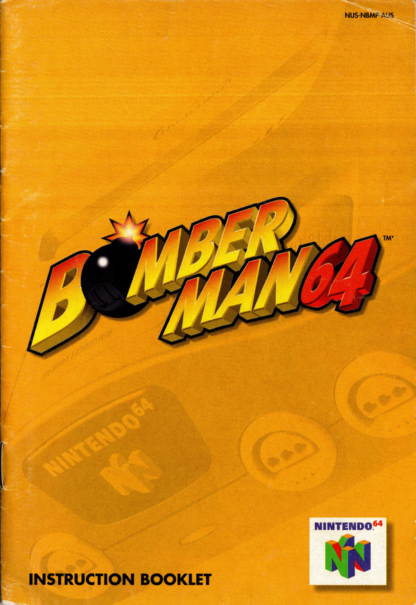 Manual - Bomberman 64 - N64