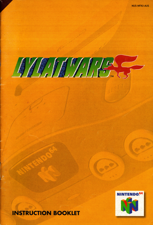 Manual - Lylat Wars - N64