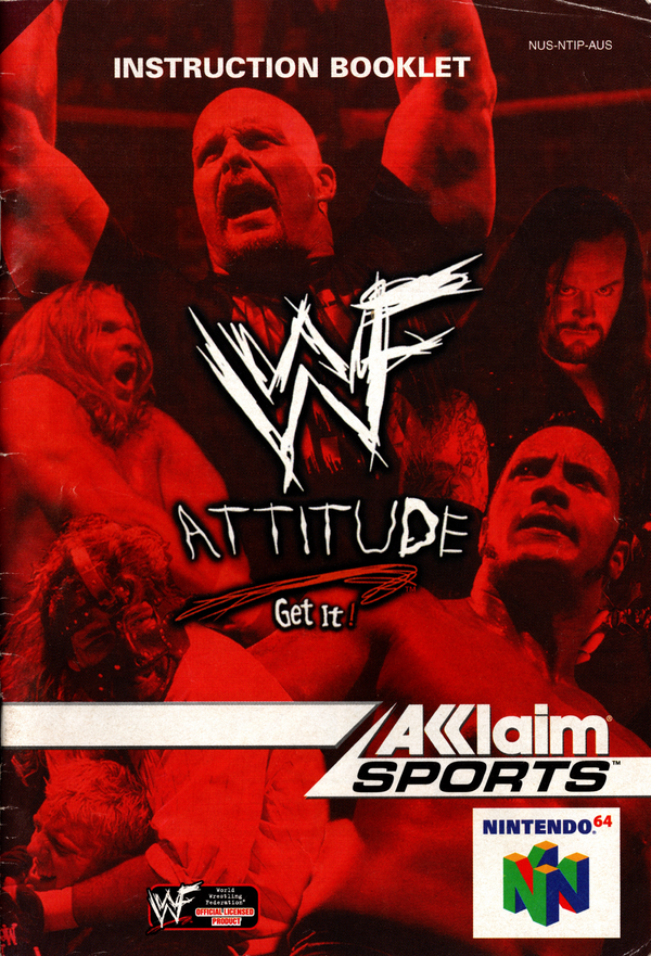 Manual - WWF Attitude - N64