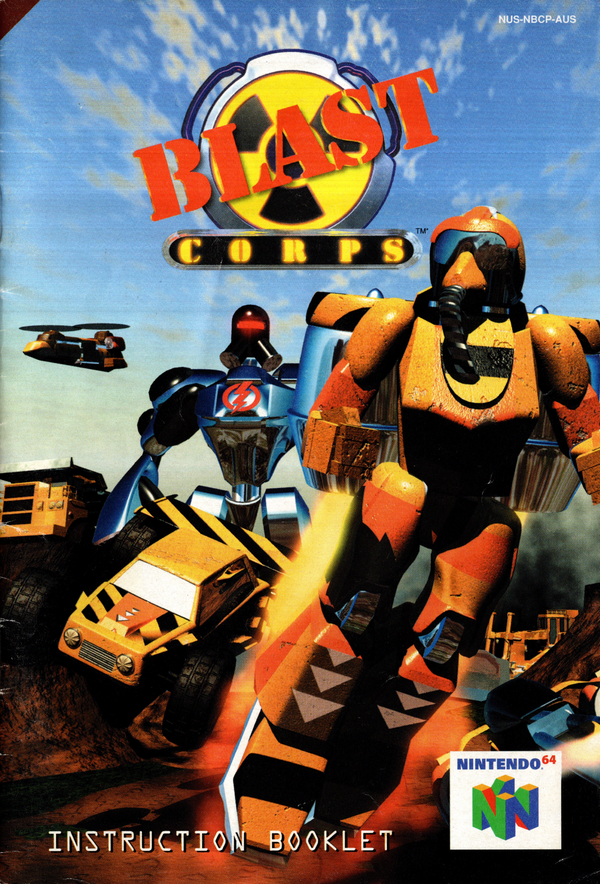 Manual - Blast Corps - N64