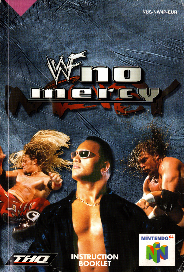 Manual - WWF No Mercy - N64