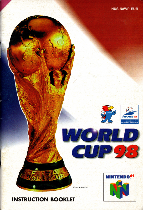 Manual - World Cup 98 - N64