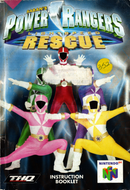 Manual - Saban's Power Rangers Lightspeed Rescue - N64