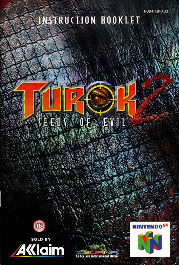 Manual - Turok 2: Seeds of Evil - N64