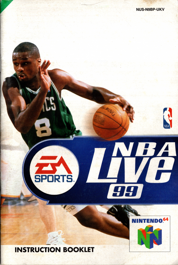 Manual - NBA Live 99 - N64