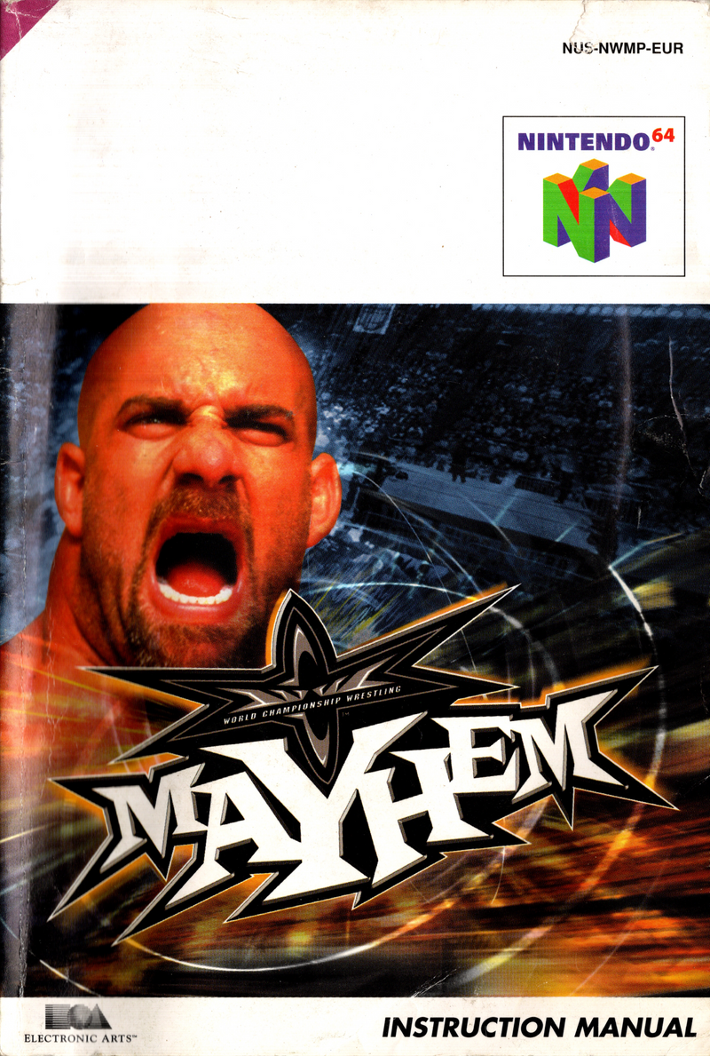 Manual - WCW Mayhem - N64