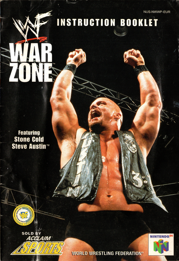 Manual - WWF War Zone - N64