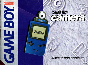 Manual - Game Boy Camera