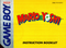 Manual - Mario & Yoshi - Game Boy