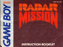 Manual - Radar Mission - Game Boy