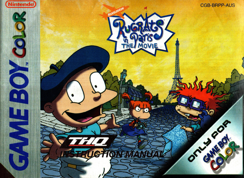 Manual - Rugrats in Paris: The Movie - Game Boy Color