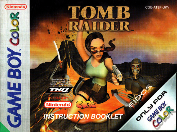 Manual - Tomb Raider - Game Boy Color