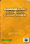 Manual - Command & Conquer - N64