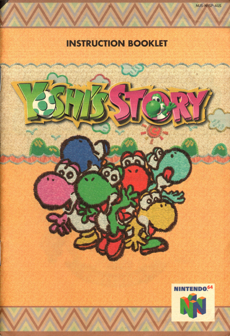 Manual - Yoshi's Story - N64