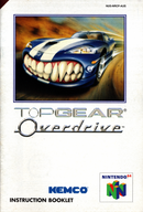 Manual - Top Gear Overdrive - N64