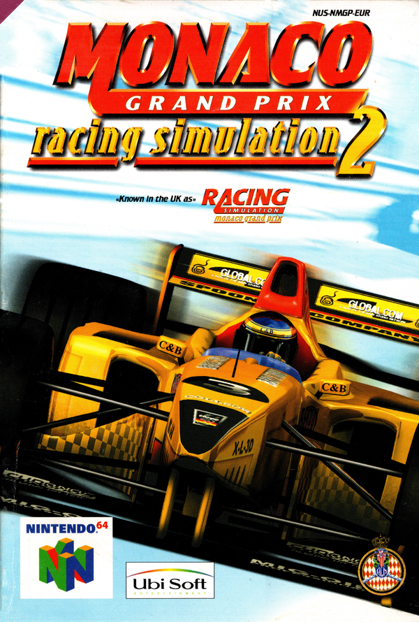 Manual - Monaco Grand Prix Racing Simulation 2 - N64