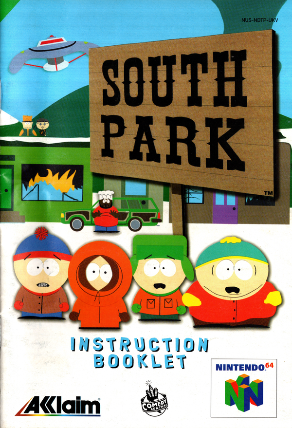 Manual - South Park - N64