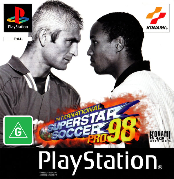 International Superstar Soccer Pro 98 - PS1