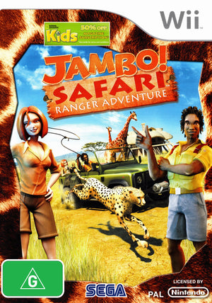 Jambo! Safari Ranger Adventure - Wii - Super Retro