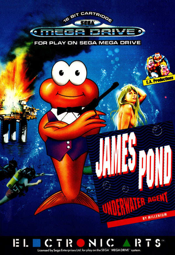 James Pond: Underwater Agent - Mega Drive - Super Retro