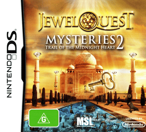 Jewel Quest Mysteries 2: Trail of the Midnight Heart - DS - Super Retro