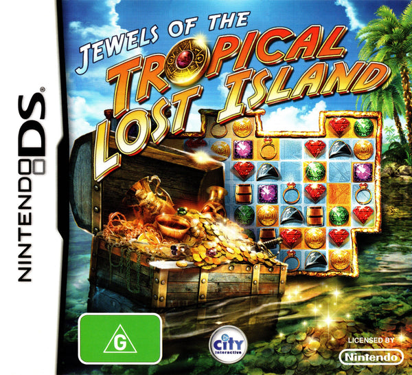 Jewels of the Tropical Lost Island - Super Retro