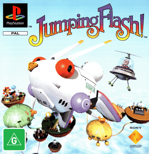 Jumping Flash! - PS1 - Super Retro