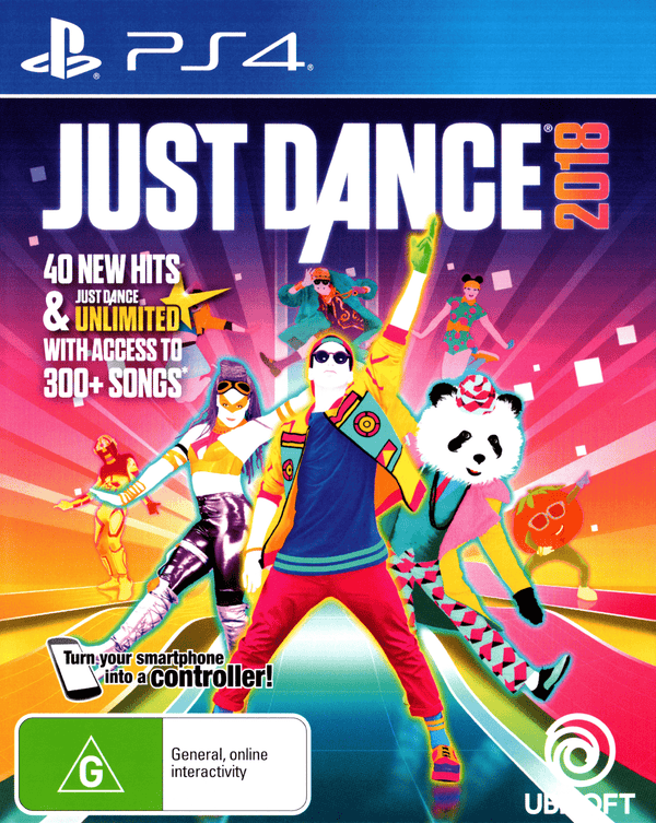 Just Dance 2018 - PS4 - Super Retro