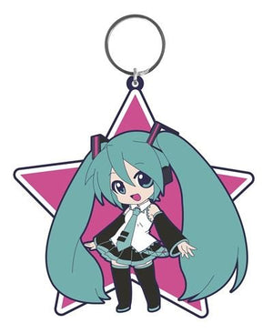 Keychain - Hatsune Miku Star - Super Retro