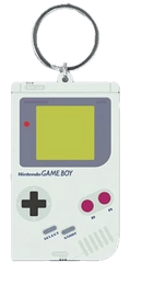 Keychain - Rubber Game Boy - Super Retro