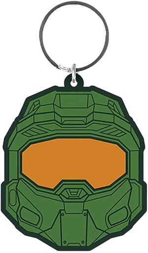 Keychain - Rubber Master Chief - Super Retro