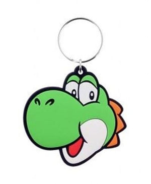 Keychain - Rubber Yoshi - Super Retro