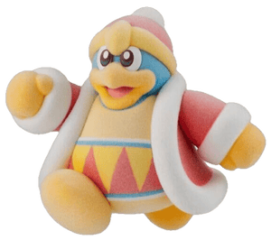 Kirby Shokugan Pupupu Doll - King Dedede - Super Retro