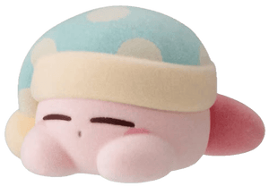 Kirby Shokugan Pupupu Doll - Kirby Sleep - Super Retro