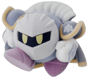 Kirby Shokugan Pupupu Doll - Meta Knight - Super Retro