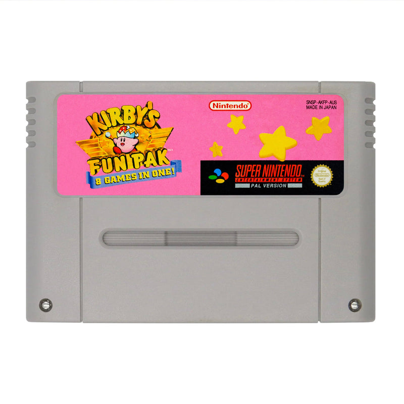 Kirby's Fun Pak - SNES - Super Retro