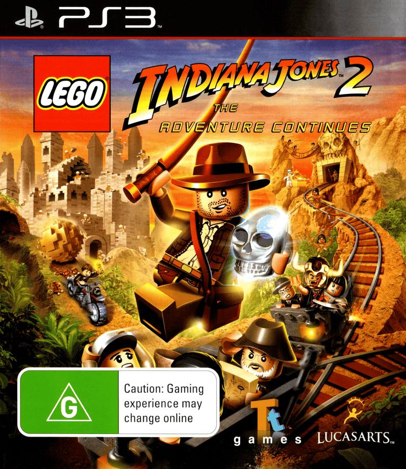 LEGO Indiana Jones 2: The Adventure Continues - PS3 - Super Retro