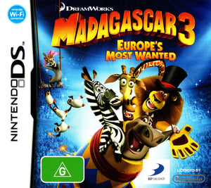 Madagascar 3: Europe's Most Wanted - DS - Super Retro