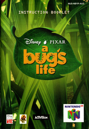 Manual - A Bug's Life - N64 - Super Retro