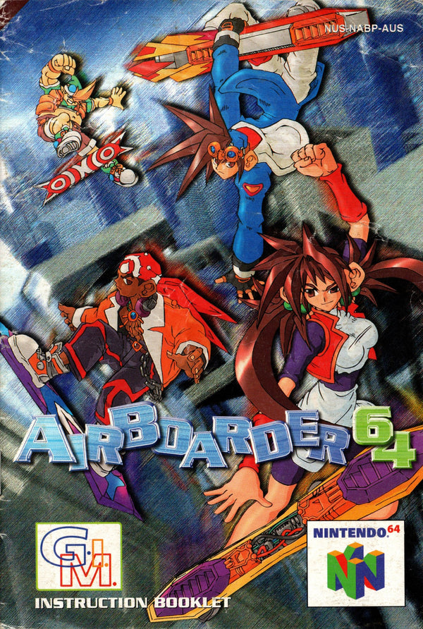 Manual - Air Boarder 64 - Super Retro