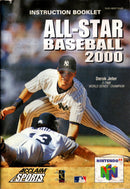 Manual - All - Star Baseball 2000 - N64 - Super Retro